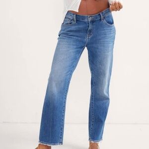 Hatch Boyfriend Maternity Jeans, never worn, Color Indigo